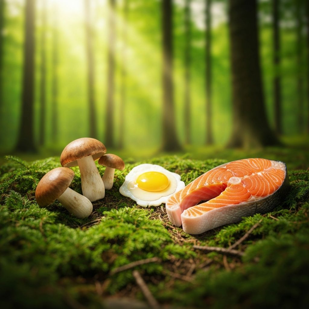 Vitamine D - source naturelle